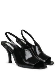 Toteme Women's Sandalo Slingback Contour Black