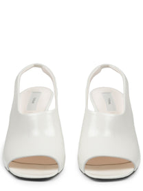 Toteme Women's Sandalo Slingback Contour White