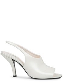 Toteme Women's Sandalo Slingback Contour White