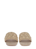 Castañer Women's Slip on Pisa Sandals Beige, view 4