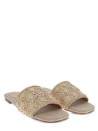 Castañer Women's Slip on Pisa Sandals Beige, view 2