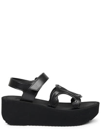 Celine Women's Sandalo Sunny in Pelle Black