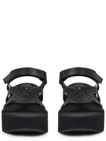 Celine Women's Sandalo Sunny in Pelle Black