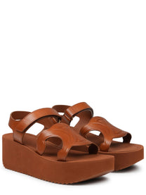Celine Women's Sandalo Sunny in Pelle Beige
