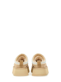UGG Women's Tazz II Plateau Sandals Beige