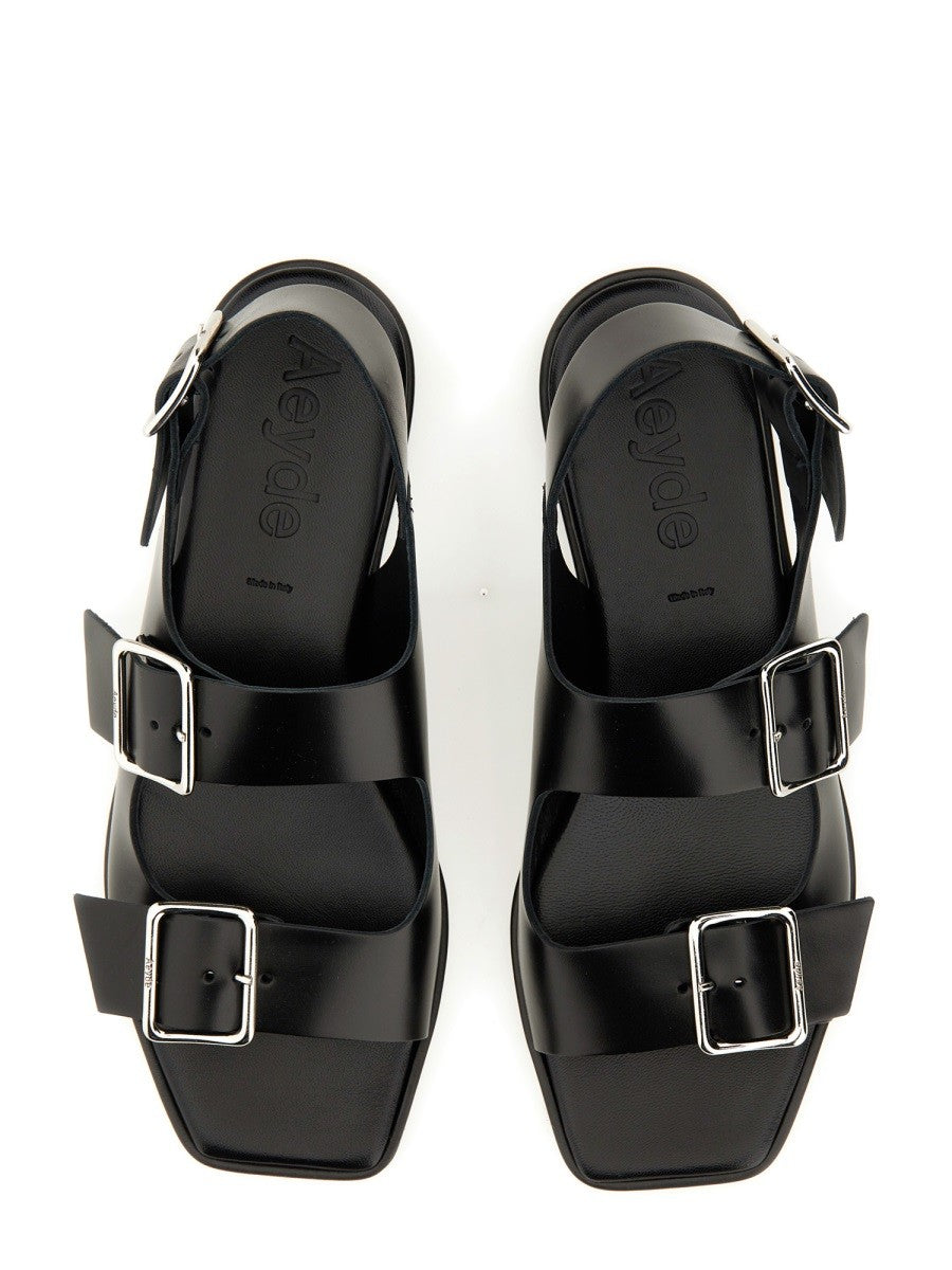 Aeyde Women's Sandal Tekla Black Aeyde