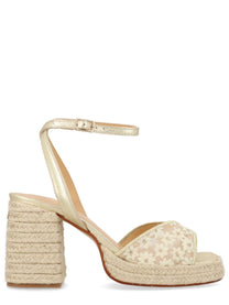 Castañer Women's Sandalo Vals Gold
