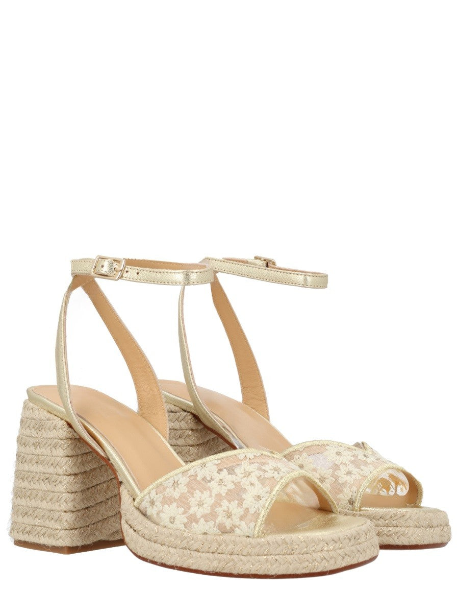 Castañer Women's Sandalo Vals Gold