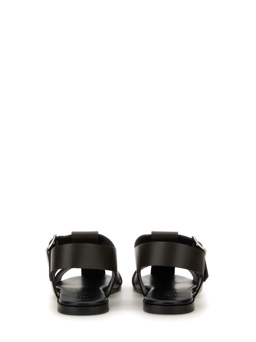 Aeyde Women's Sandalo Whit Brown Aeyde