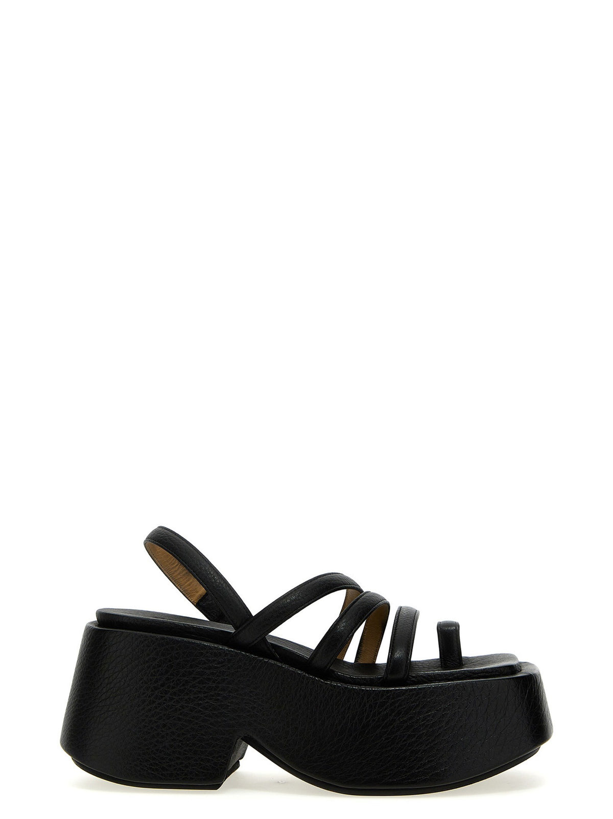 Marsell Sandalo Zeppo Black