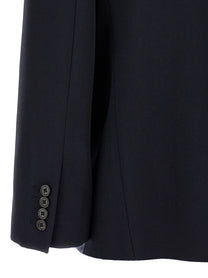 The Row Sandon Blazer Blue, view 4