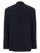 The Row Sandon Blazer Blue, view 2