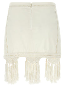 ISABEL MARANT Sandra Skirt White
