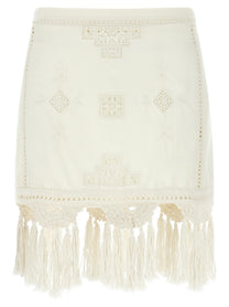 ISABEL MARANT Sandra Skirt White