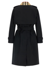 Burberry Sandridge Trench Coat Black