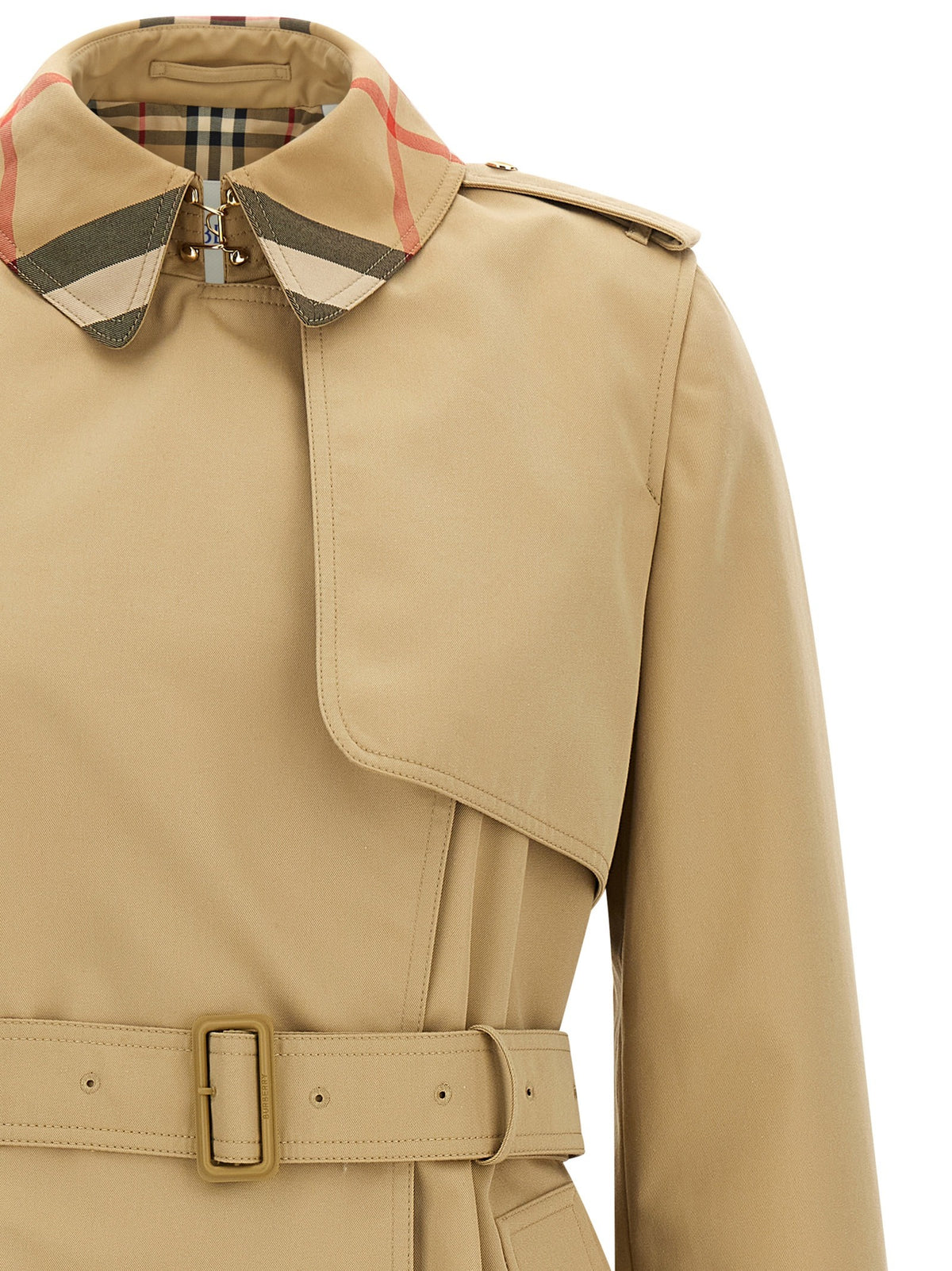 Burberry Sandridge Trench Coat Beige, view 3