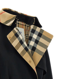 Burberry Sandridge Trench Coat Black