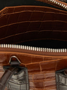 The Attico Sant Ambroeus Mini Handbag Superattico Brown, view 4