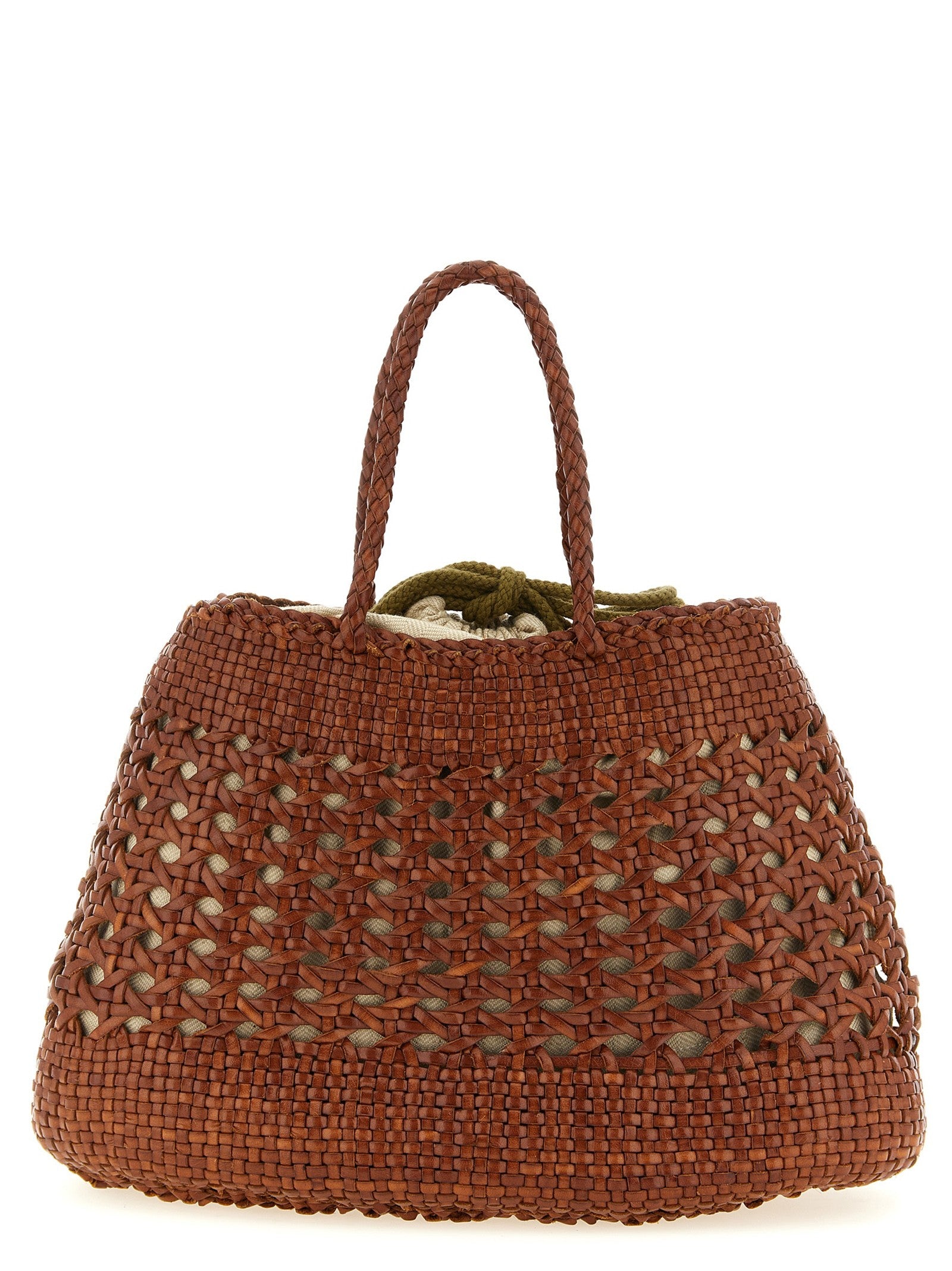 Dragon Diffusion Santa Cano Handbag Brown