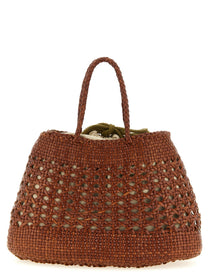 Dragon Diffusion Santa Cano Handbag Brown