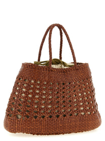 Dragon Diffusion Santa Cano Handbag Brown