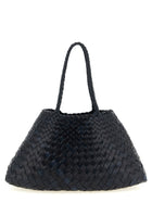 Dragon Diffusion Santa Croce Big Shoulder Bag Blue