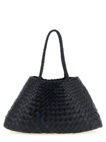 Dragon Diffusion Santa Croce Big Shoulder Bag Blue