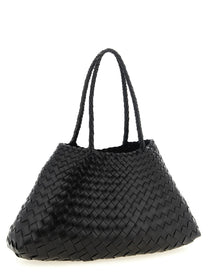 Dragon Diffusion Santa Croce Big Shoulder Bag Black