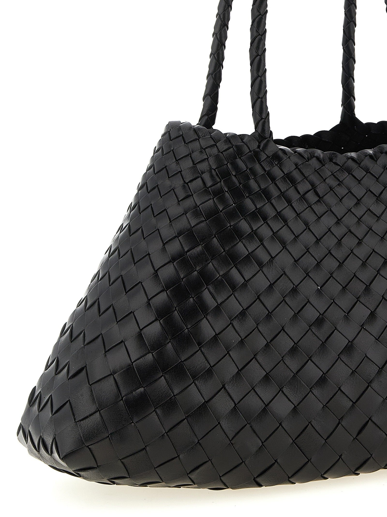 Dragon Diffusion Santa Croce Big Shoulder Bag Black