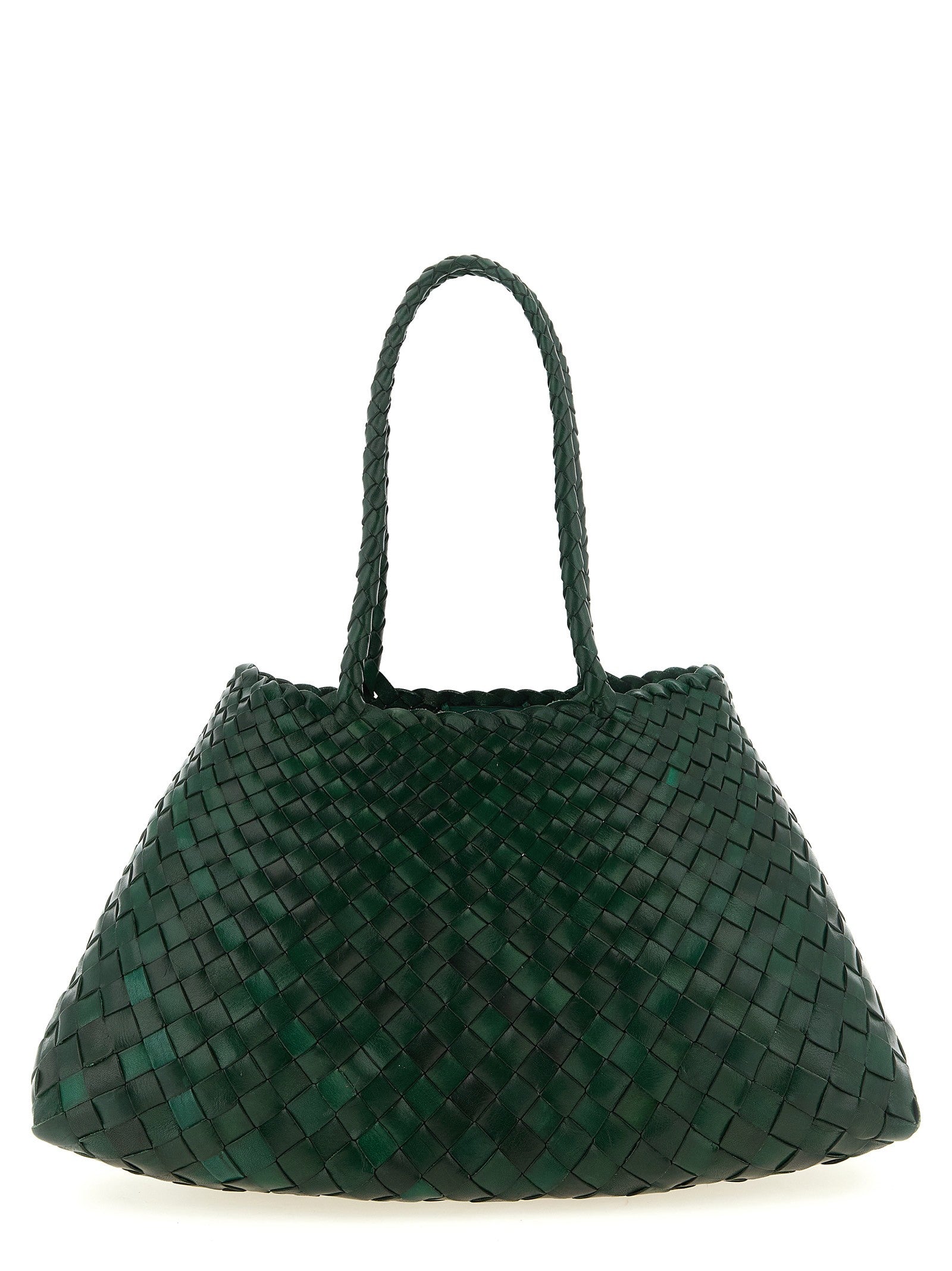 Dragon Diffusion Santa Croce Big Shoulder Bag Green