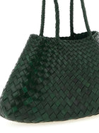 Dragon Diffusion Santa Croce Big Shoulder Bag Green, view 3