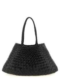 Dragon Diffusion Santa Croce Big Shoulder Bag Black