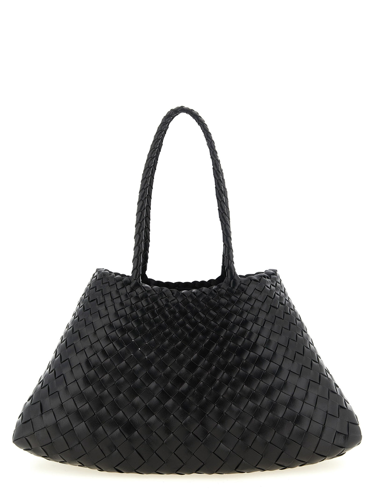 Dragon Diffusion Santa Croce Big Shoulder Bag Black