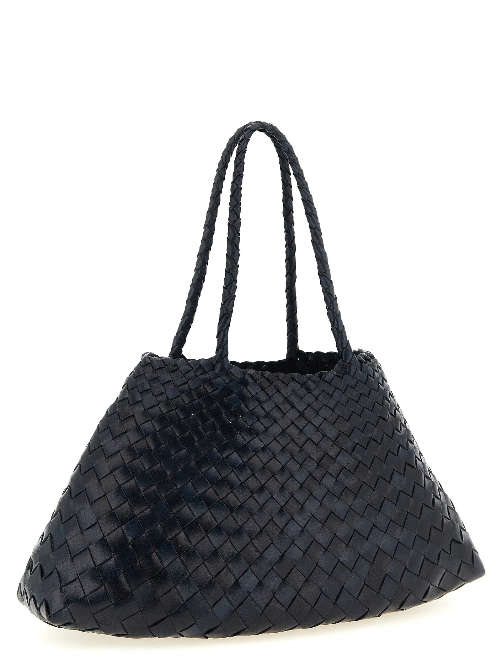 Dragon Diffusion Santa Croce Big Shoulder Bag Blue