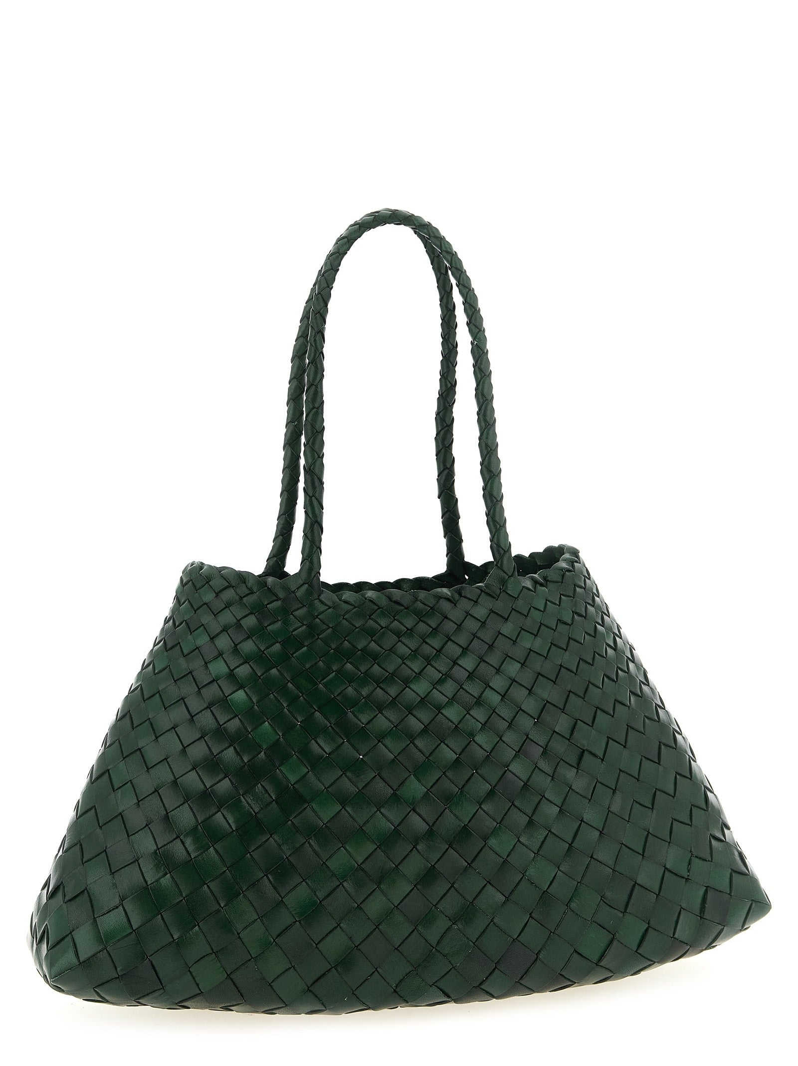 Dragon Diffusion Santa Croce Big Shoulder Bag Green