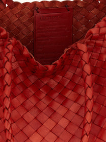 Dragon Diffusion Santa Croce Big Shoulder Bag Red