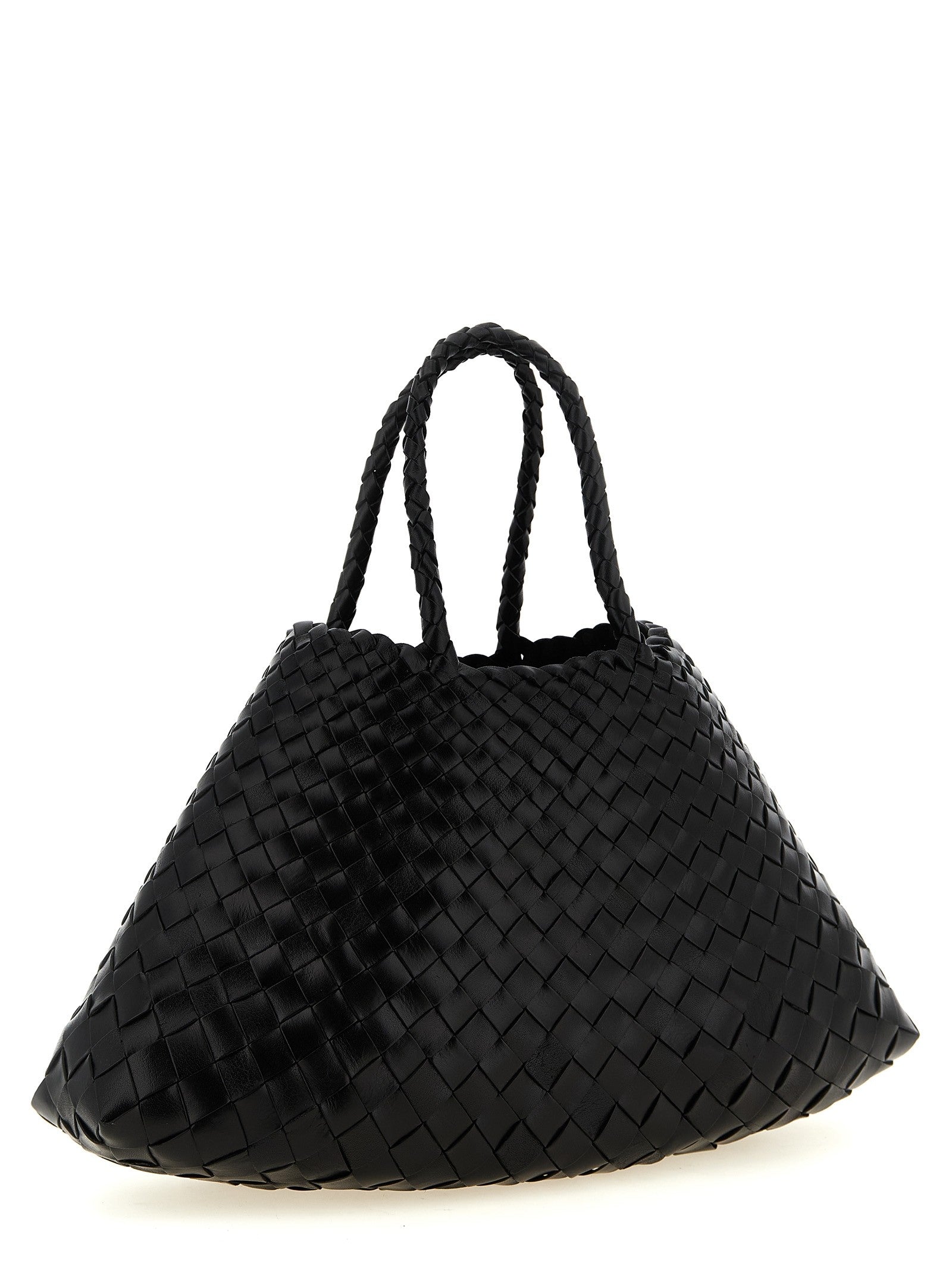 Dragon Diffusion Santa Croce Small Handbag Black