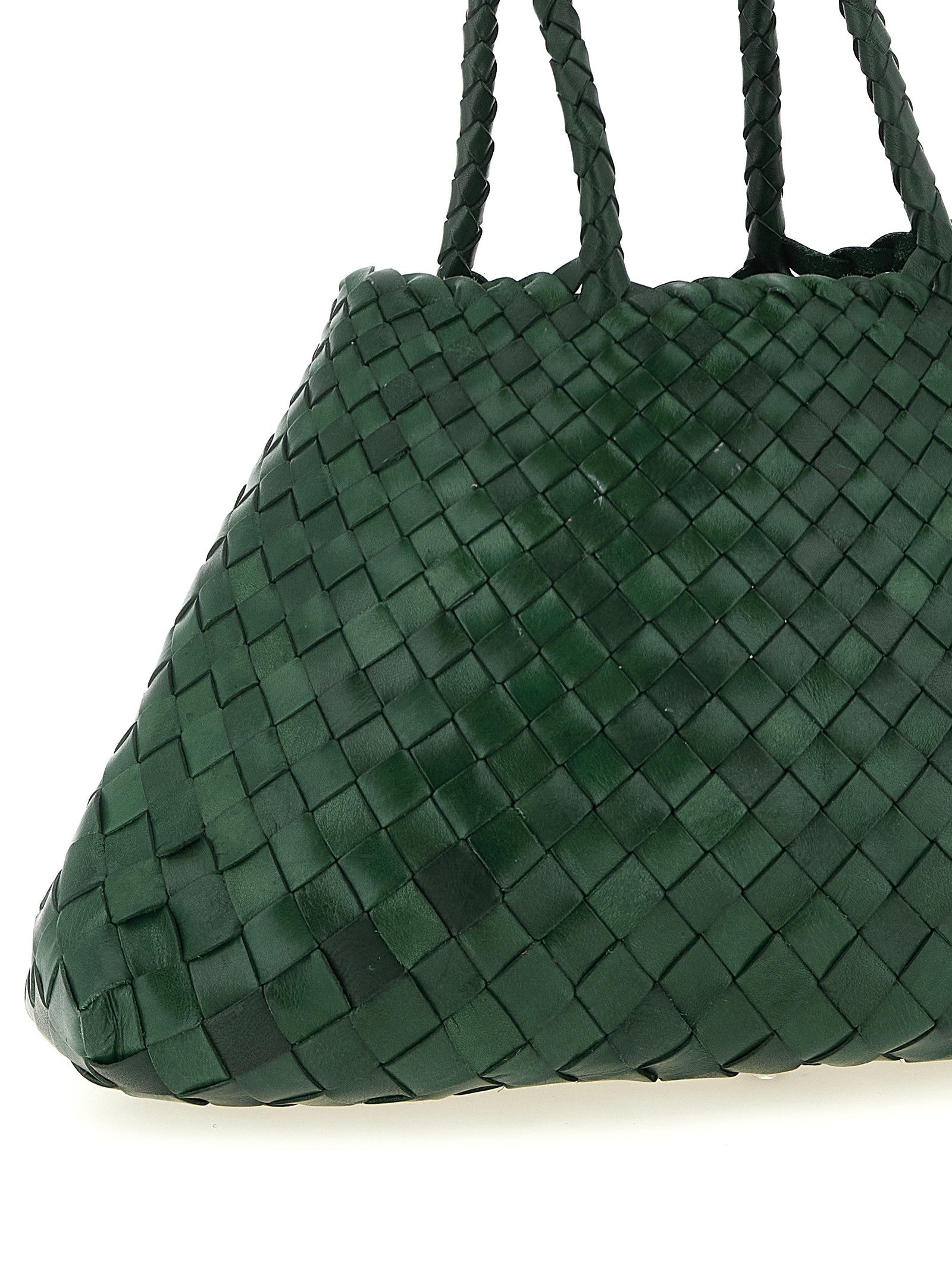 Dragon Diffusion Santa Croce Small Handbag Green