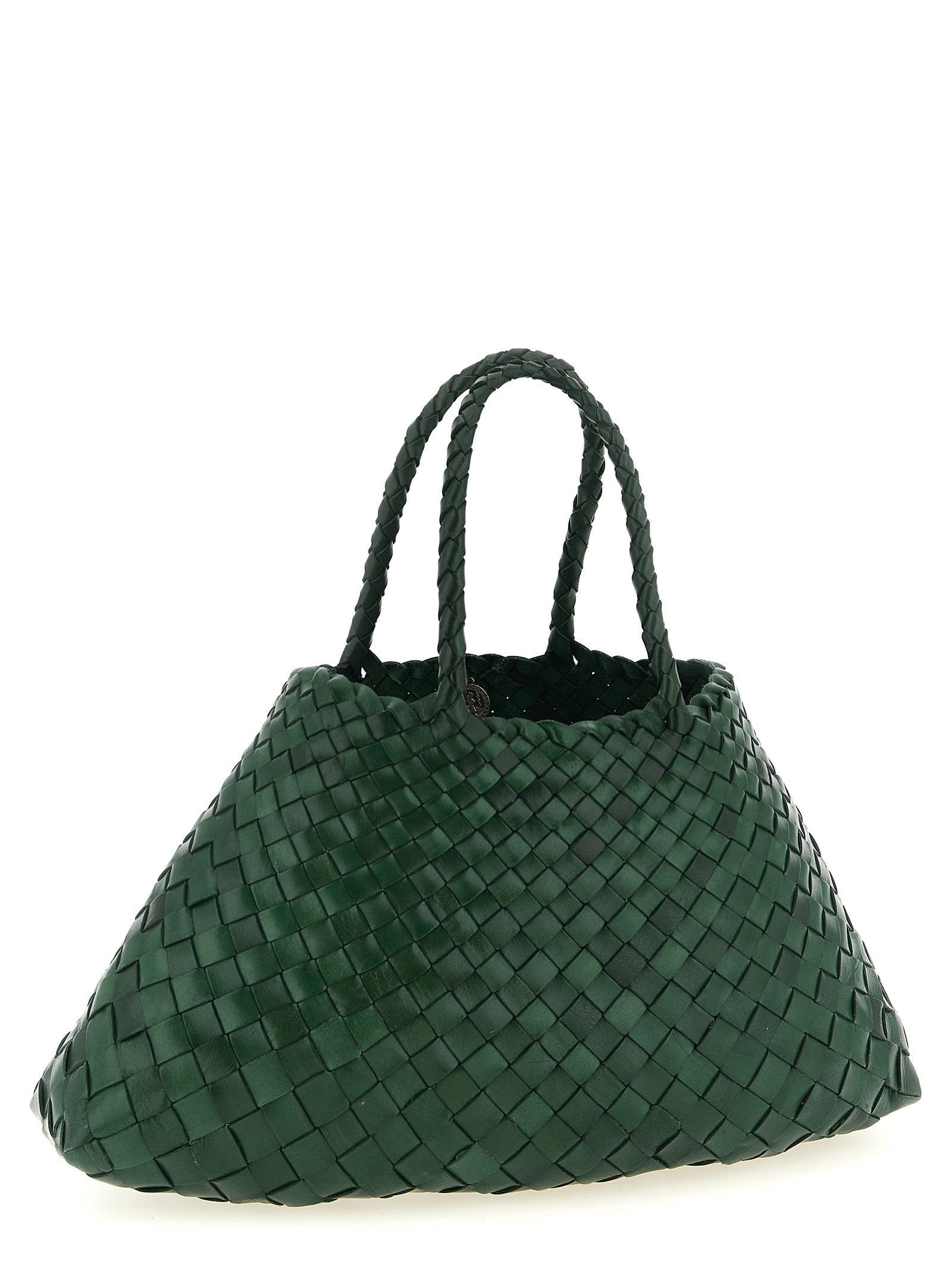 Dragon Diffusion Santa Croce Small Handbag Green