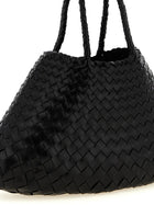 Dragon Diffusion Santa Croce Small Handbag Black, view 3