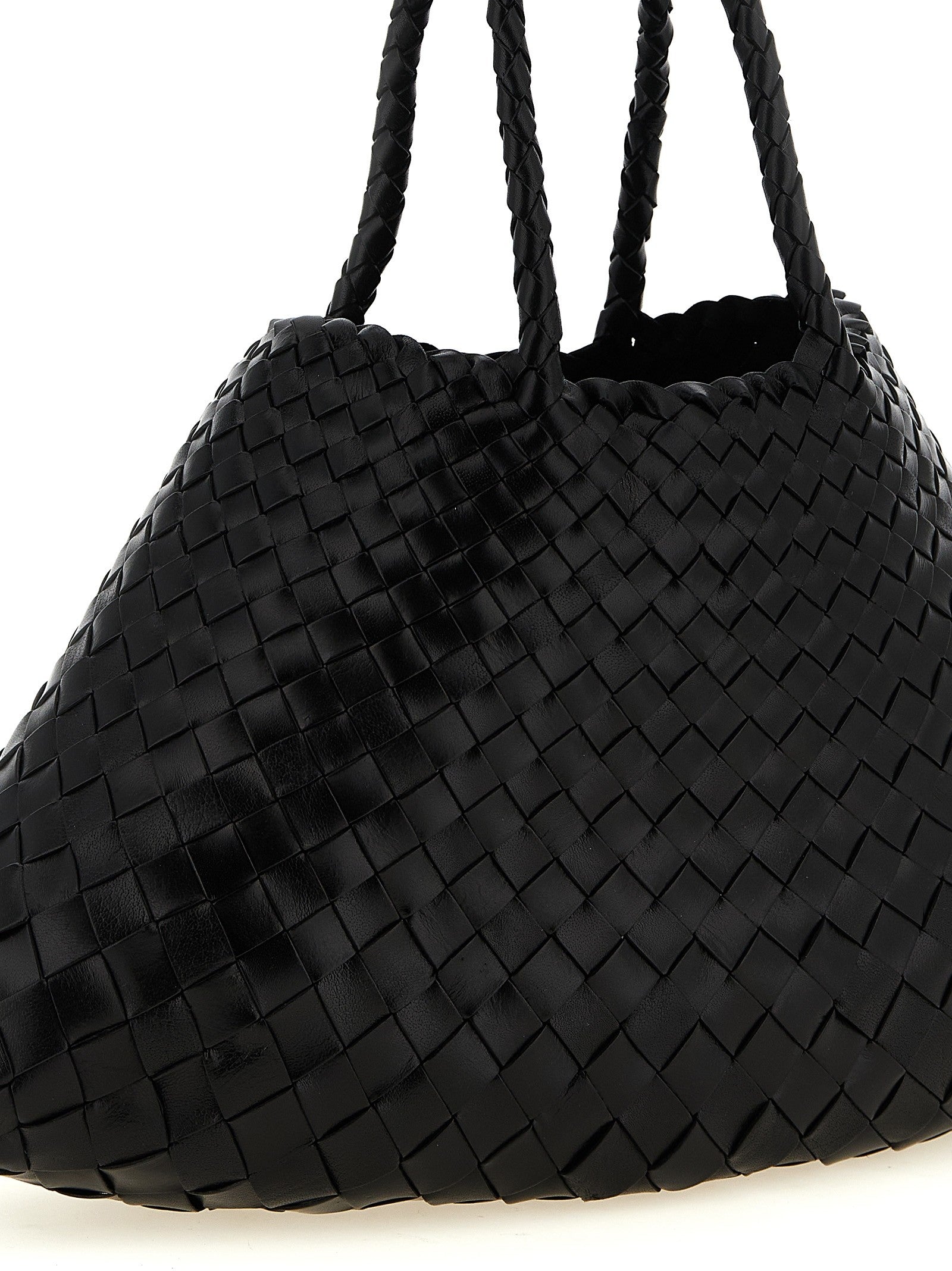 Dragon Diffusion Santa Croce Small Handbag Black