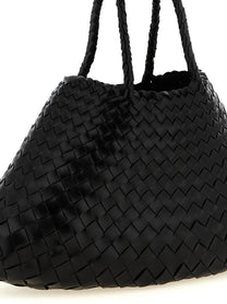 Dragon Diffusion Santa Croce Small Handbag Black