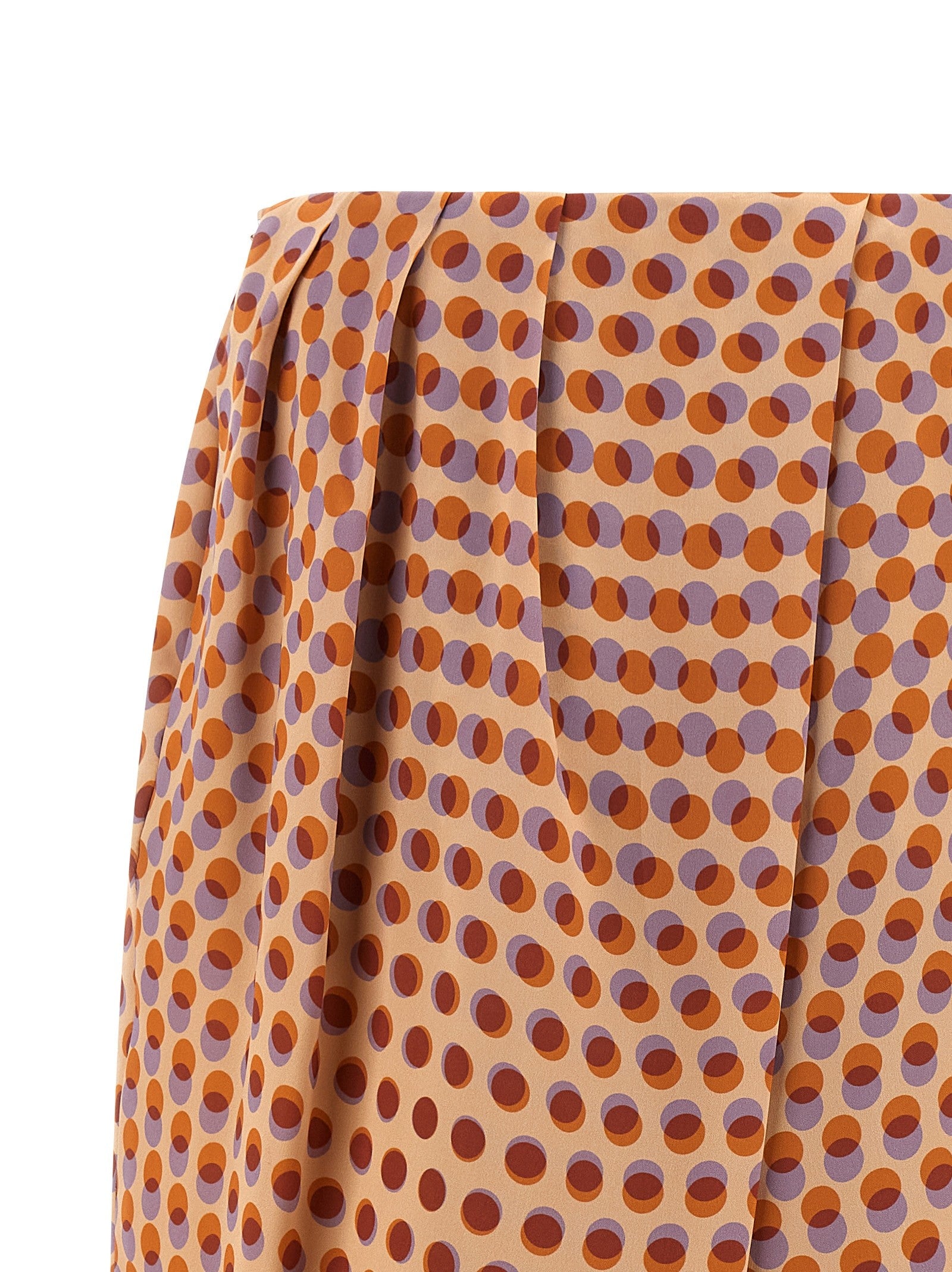 Dries Van Noten Saronga Bis Skirt Gold