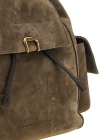 Brunello Cucinelli Sartorial Backpack Brown