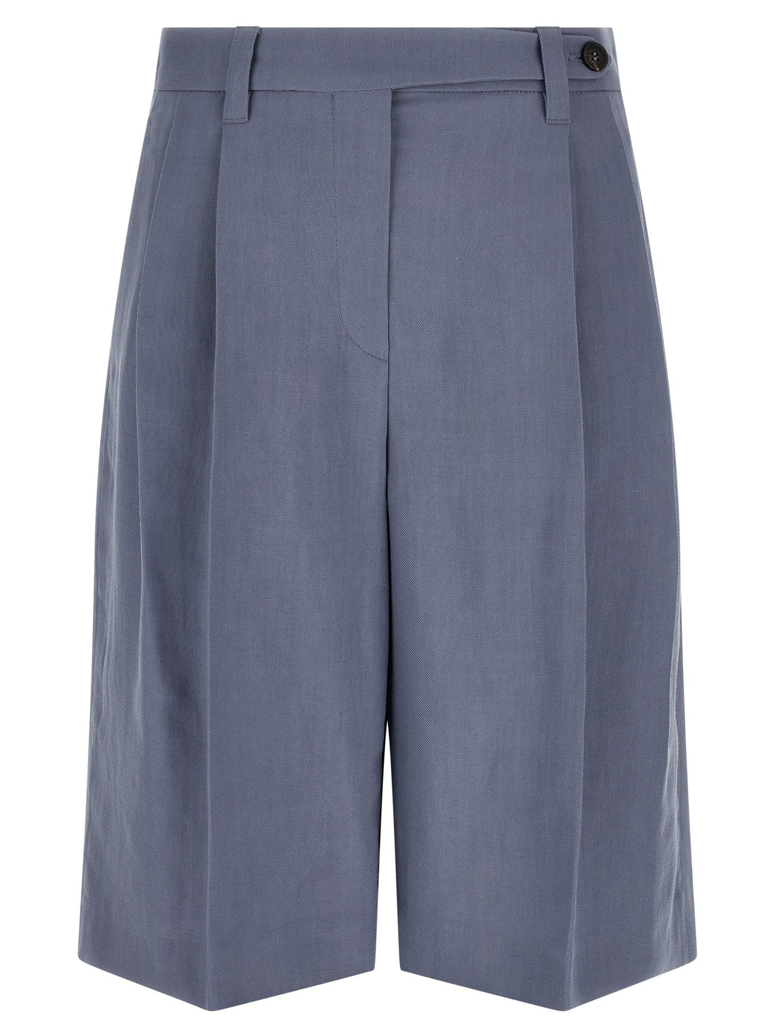 Brunello Cucinelli Sartorial Bermuda Shorts Blue