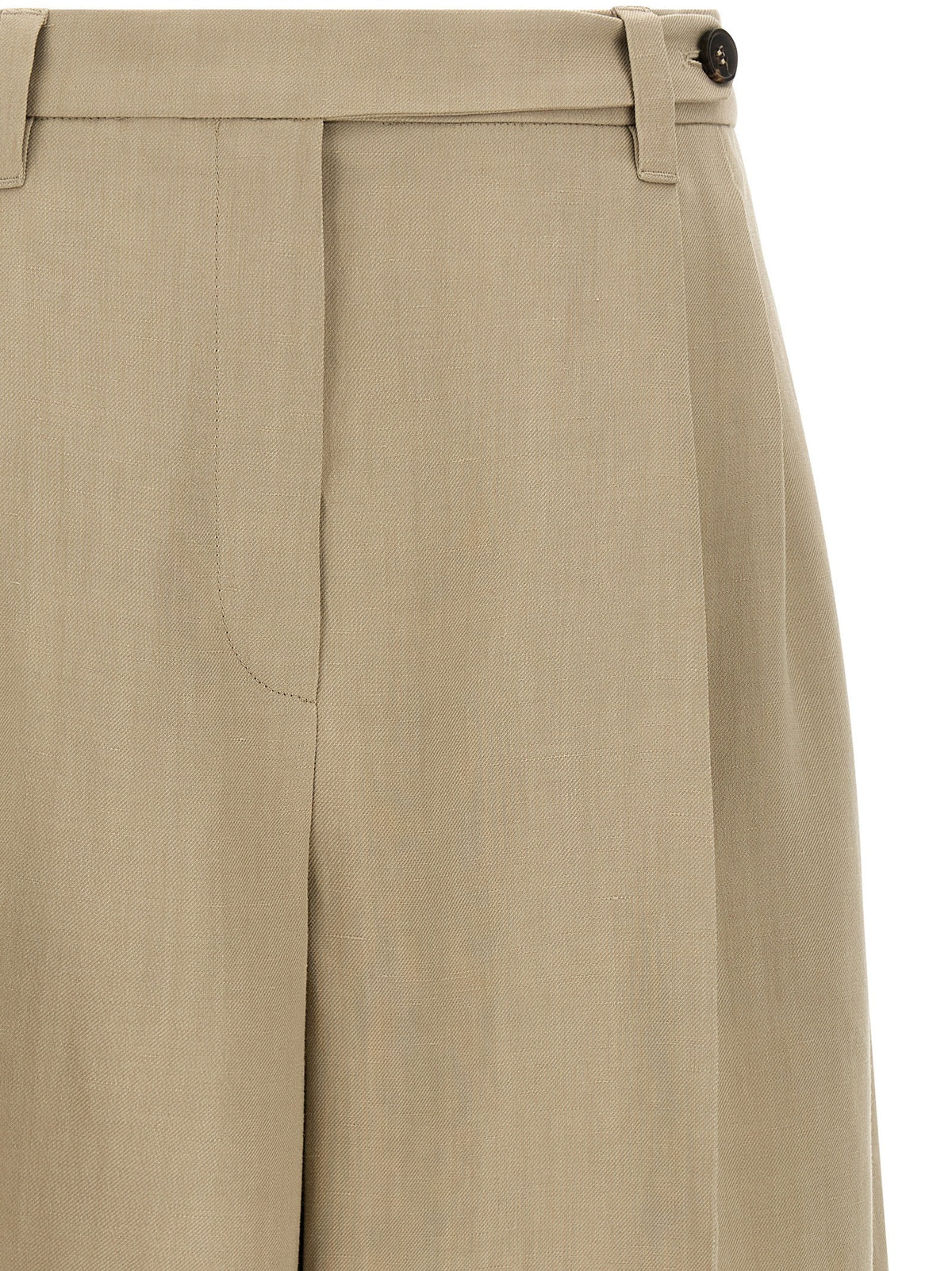 Brunello Cucinelli Sartorial Bermuda Shorts Beige, view 3