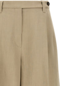 Brunello Cucinelli Sartorial Bermuda Shorts Beige