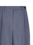 Brunello Cucinelli Sartorial Bermuda Shorts Blue, view 3