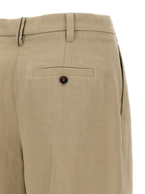 Brunello Cucinelli Sartorial Bermuda Shorts Beige, view 4