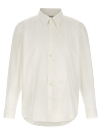 Saint Laurent Sartorial Plastron Shirt White